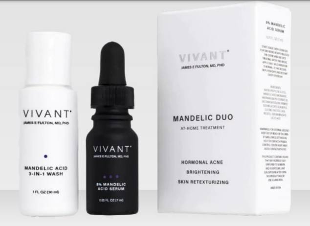 Vivant Mandelic Duo - Набiр для обличчя Vivant Mandelic Duo - Набiр для обличчя